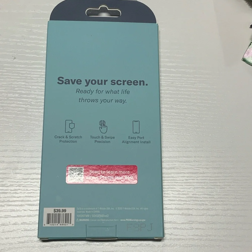 Samsung Galaxy S25 Ultra Tempered Glass Protector - White
